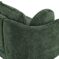 thumbnail image 6 of Carolayne 90‘’ Modern 3 Seater Upholstered Sofa with 2 pillows for Living Room, Green, 6 of 9