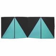 thumbnail image 4 of Ainfox 4'x10'x2" Thick Foldable Gymnastics Yoga Mats for Excise Fitness Pink and Purple Splicing(Black-Blue), 4 of 10