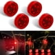 thumbnail image 1 of Luz de advertencia LED inalámbrica universal para puerta de coche (4 unidades), luz de seguridad, luces estroboscópicas anticolisión trasera (roja), 1 of 5