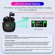 thumbnail image 5 of Auricular Impermeable Verdadero Auriculares inalámbricos Pantalla LED Estuche de carga Auriculares 5.2 compatibles con Bluetooth, Negro Inevent EL000351-01B, 5 of 7