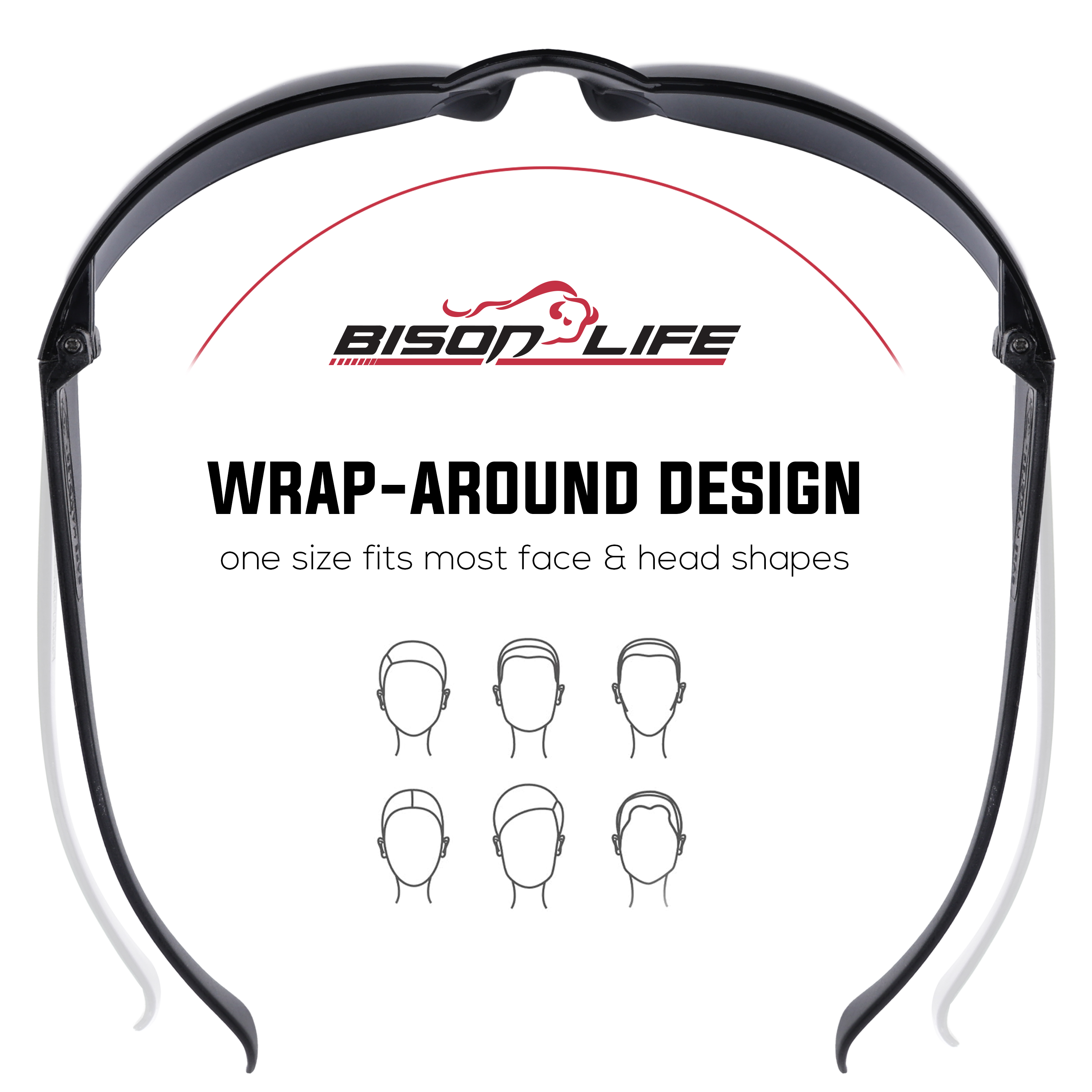 Bison Life Safe Handler Safety Glasses, Box of 12 photo 5