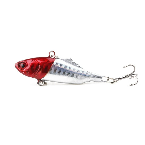 1PCS Metal Fishing Lures VIB Spoon Crank Bait Bass Crap