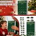 thumbnail image 2 of 2025 WWII Tank Advent Calendar, 24 Days Christmas Countdown Calendar with 24 Iconic WWII Tank Ornaments, Tank Advent Calendar 2025, Tanks Countdown Surprise Xmas Gifts for History Buffs, 2 of 8