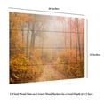 thumbnail image 5 of Patrick Zephyr 'Passing Through The Path' Wood Slat Art 12x16, 5 of 5