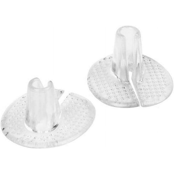3 Pairs Soft Silicone Flip Gel Cushions Pad Toe Protectors for Thong Sandal Flip Flop Gel Inserts Guards Insoles Shoes Grip Pads