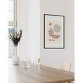 thumbnail image 5 of Haus and Hues Boho Prints Mid Century Wall Art - Modern Prints Wall Art & Minimalist Poster Neutral Wall Art Boho Art Prints Beige Neutral Colors Shapes and Small Branch (Unframed, 24x36), 5 of 6