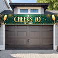 thumbnail image 5 of Golden Cheers 90 Years Celebration Backdrop Banner Party Decorations with Balloons and Champagne Glasses for Anniversary Party Milestone Celebration Birthday Party Photography Props, 5 of 8