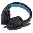 thumbnail image 4 of Casques de Jeu PC, Unité d'Entraînement 40mm Volume Réglable Casque d'Ordinateur Luminescent pour PC pour Ordinateur Portable pour Noir + Bleu, 4 of 8