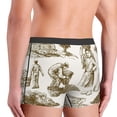 thumbnail image 3 of Uemuo Olive Picking Pattern Men's Boxer Briefs,Trunk Anti-Chafing,Comfortable, Durable, and Stylish Underwear-Small, 3 of 9