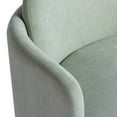 thumbnail image 4 of Wolfie Mint Green Velvet Swivel Chair, 4 of 8