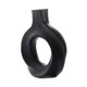 thumbnail image 2 of Florero de cerámica moderno Arreglo floral circular Floreros de arte decorativo Florero de mesa para el hogar Oficina Cocina Decoración Regalo , negro, l BLESIY Jarrón de ceramica, 2 of 8