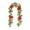 N, variant on SLYNSHome Christmas Garland Decoration with LED Lights - 6.56 ft - 20 Lights - Battery-powered - Xmas Hanging Green Vines for Home Trees Party (6.56 ft)