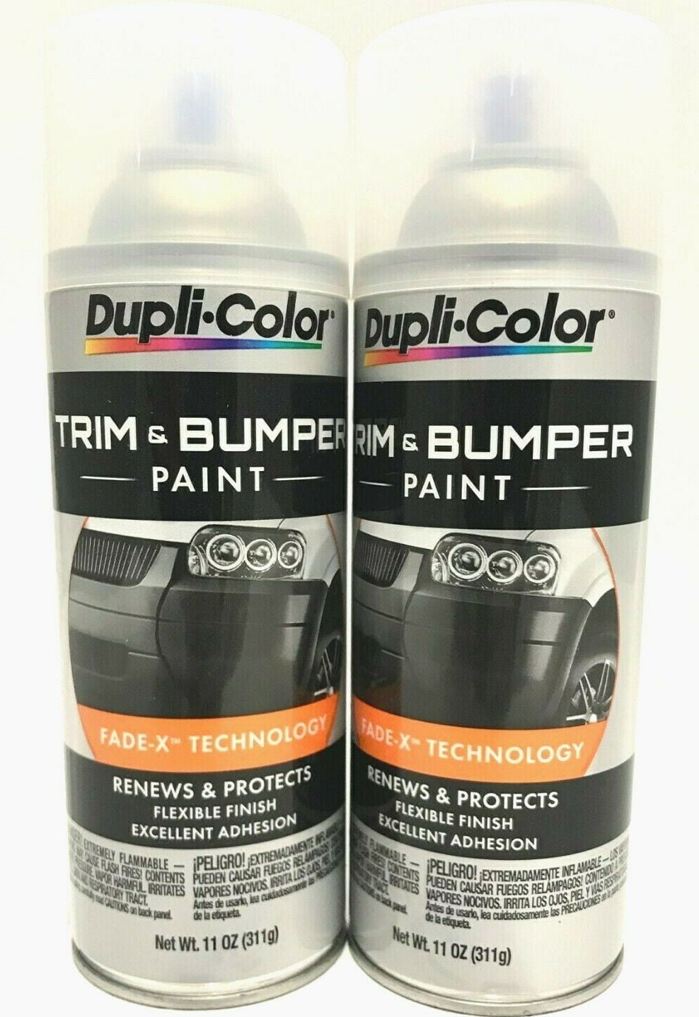 Duplicolor TB100 2 Pack Trim and Bumper Paint Clear Coat 11 oz