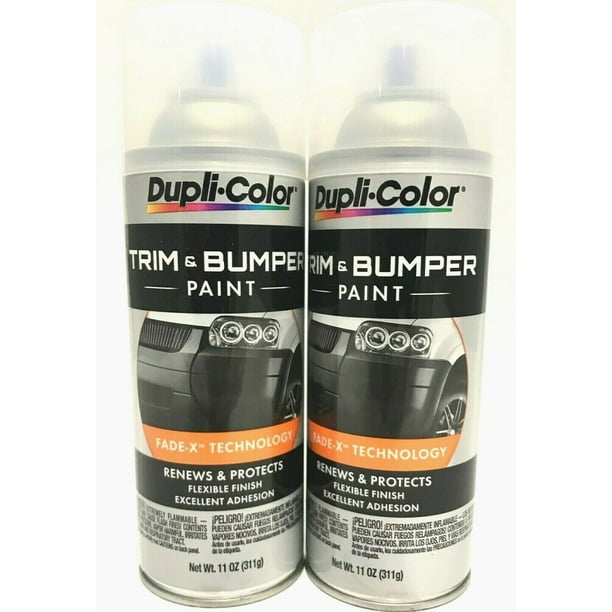 Duplicolor TB100 2 Pack Trim and Bumper Paint Clear Coat 11 oz