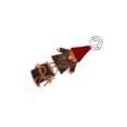 thumbnail image 2 of Yuarrent Decoración navideña bosque hombre tarjetero mensaje de foto Clip decoración de pantalla para arreglos de boda suministros Kits de decoración para fiestas Sombrero rojo + paño negro Yuarrent HA070163-04, 2 of 6