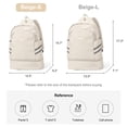 thumbnail image 2 of Mochila deportiva Coofay pequeña impermeable con compartimento para zapatos, 2 of 8