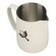 thumbnail image 5 of Taza para espuma que evita derrames Jarra para espuma de leche de acero inoxidable 304 con asa para hacer café 600 ml Blanco, 5 of 10