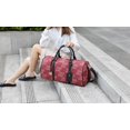 thumbnail image 4 of MKF Collection Weekender Bags for Women, Overnight Duffle Travel Bag by Mia K - Burgundy, 4 of 9