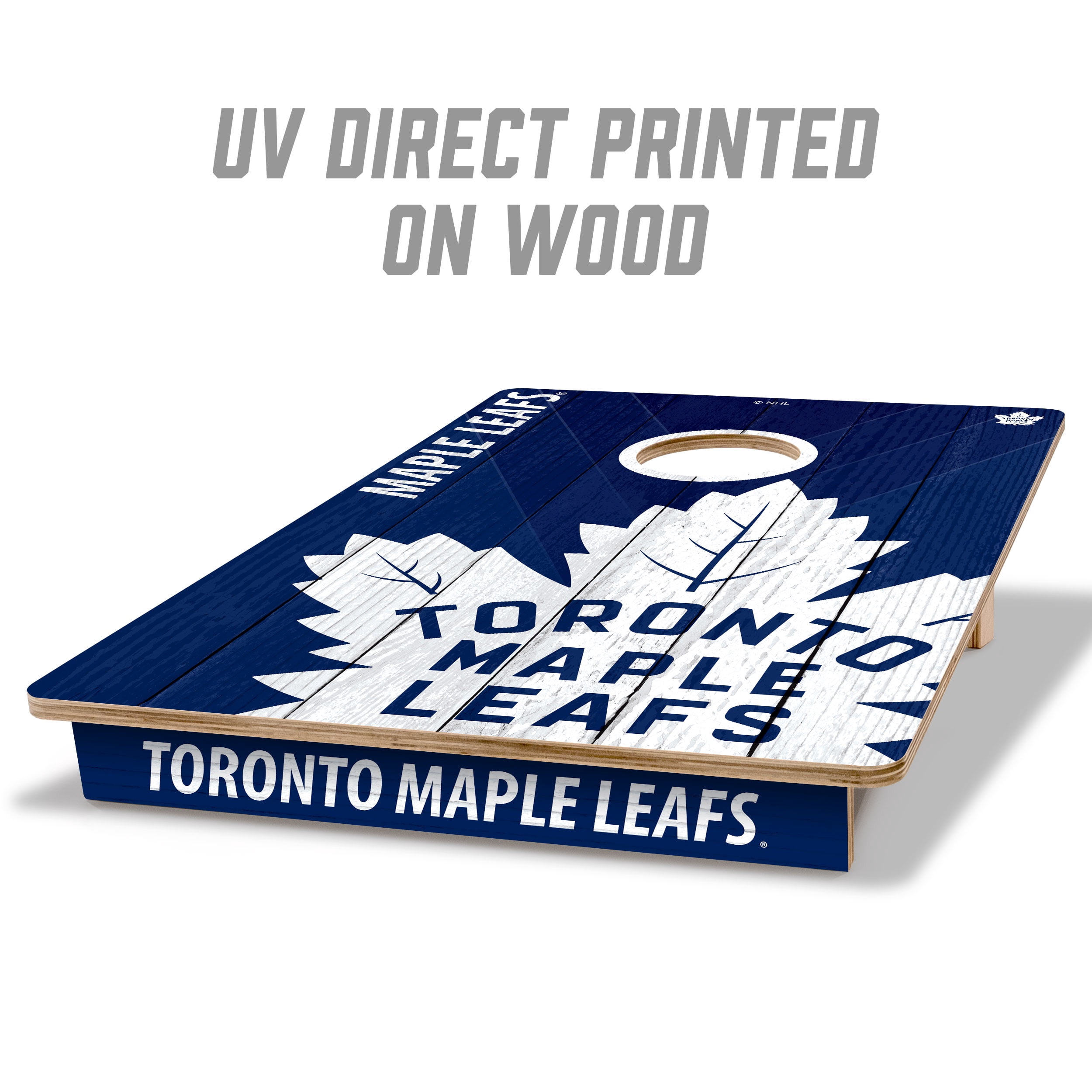 YouTheFan NHL Toronto Maple Leafs 2' x 3' Cornhole Game No Bags