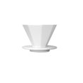 thumbnail image 1 of Petit Filtre Octogonal en Céramique Blanche, 1 of 3