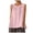 Red, variant on Huanglei Womens's Tank Top Thick Strap Round Neck Loose Linen Casual Sleeveless Top (Black, Large)