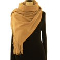 thumbnail image 5 of LEKODE Long Scarves for Women Thick Shawl Pashmina Shawls Winter Scarf for Women Womens Scarfs Scarf for Women Winter Womens Scarves Khaki One Size, 5 of 6