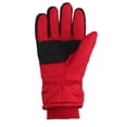 thumbnail image 3 of NAISIBABY Boys Girls Winter Gloves, Keep Warm Striped Waterproof Kids Snow Outdoor Sports Gloves Red Free Size, 3 of 3
