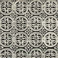 thumbnail image 5 of SAFAVIEH Cambridge Leslie Geometric Wool Area Rug, Black/Ivory, 11' x 15', 5 of 6