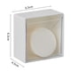 thumbnail image 2 of Cajas de almacenamiento de papel de filtro, contenedores de concentrado, contenedor de plástico, estante organizador superior de escritorio, 2 uds., 2 of 7