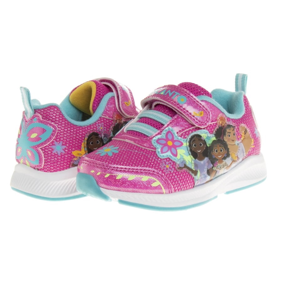 Disney Encanto Toddler Girls' Light Up Sneakers - Pink , Size: 7