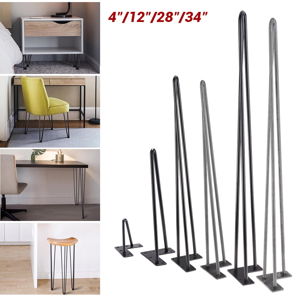 steel rod table legs