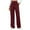 Wine, variant on SwiftWear Women's High-Waisted Drawstring Sweatpants with Side Pockets, Cotton Straight Leg Casual Pants Comfortable Elastic Waist Lounge Wear S-2XL
