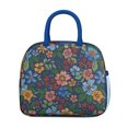 thumbnail image 2 of Obrewu Pioneer Flower Lunch Bag for Adult, Insulated, Leakproof, Oxford Cloth, 2 of 7