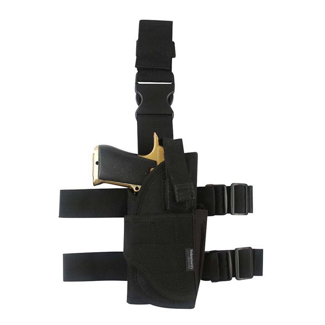 Funda para muslo ajustable para caza, funda militar de tela Oxford, accesorios de caza