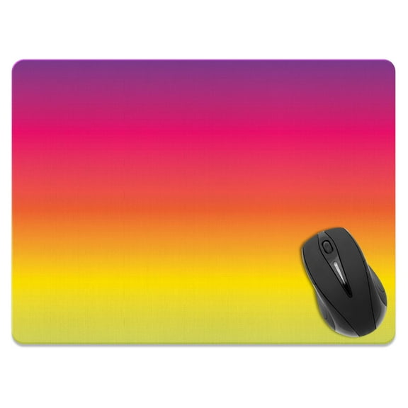 FINCIBO Super Size Rectangle Mouse Pad, Non-Slip X-Large Mouse Pad for Home, Office, and Gaming Desk, Rainbow Color