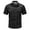 Black, variant on Afdoent Men's Shirts Male Summer Solid Color Outdoor Casual Style With Pocket Thin Short Sleeve Shirt Beach Vacation Shirt