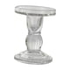 thumbnail image 5 of Portavelas de vidrio transparente Macarena Candelero soporte de vela decorativos Manualidades para mesa Aniversario de vacaciones decoración Portavelas cónico, 5 of 8
