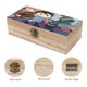 thumbnail image 3 of Ranking de Reyes Caja Organizadora de Madera Rústica - Caja Decorativa Multifuncional para Escritorio, Hogar, Oficina, Joyas y Manualidades, 3 of 6
