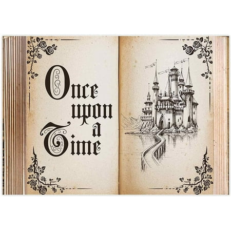 7x5ft Fairytale Book Once Upon a Time Photography Backdrop Castle Princess  Romantic Wedding Baby Shower Birthday Party Background Ceremony Banner  Decorations Photo Booth Photoshoot Props | Walmart Canada