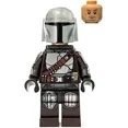 thumbnail image 2 of LEGO Star Wars: The Mandalorian Minifigure/Din Djarin / 'Mando' with Dark Saber, 2 of 5