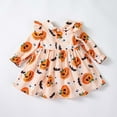 thumbnail image 5 of Jkety Baby Girl Fall Clothes Baby Girl Clothes 1st Birthday Girl Outfit Romper Tutu Skirt Set 3 6 12 18 Months Half Birthday Girl Outfit(Orange,1-2 Years), 5 of 6
