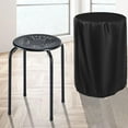 thumbnail image 4 of OPTUTUS Outdoor Round Stool Cover, Black Waterproof and Dustproof, UV, Snow, and Wind Resistant, Suitable for Home, Hotel, and Catering Use, 4 of 8