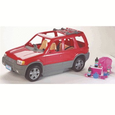 Barbie FORD ESCAPE SUV Vehicle VAN with Accessories!