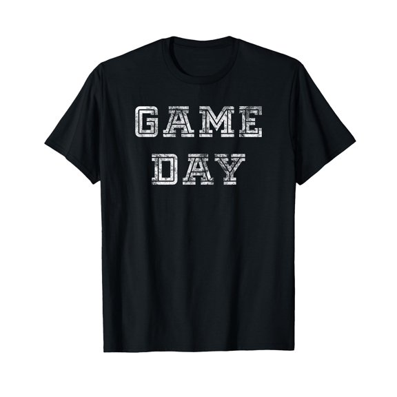 Game Day Football T Shirt Men Women Retro Graphic Tee T-Shirt