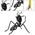 thumbnail image 3 of Botellero Art Ant, soporte para botellas, exhibidor de vinos hecho a mano, de pie. Estilo C Negro, 3 of 8