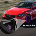 thumbnail image 5 of 4 PCS Wheel Rim Decal Stripes Car Decals, Vehicle Crystal Rhinestones Reflective Tire Rim Stickers, Auto Wheel Hub Decoration Accessories (Purpl, 5 of 5