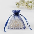 thumbnail image 4 of Piwvid 120 Pack Gold Organza Drawstring Bags, 7x9 cm Small Gift Jewelry Candy Bags for Wedding Christmas Festival Party Favor, Organza Bags for Filling Candies and Gifts, 4 of 5