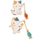 thumbnail image 4 of 2 piezas gato forma broche alfileres regalo joyería decoraciones aleación solapa insignia colgante moda para suéter bolsas de ropa Salvador broches de esmalte, 4 of 6