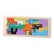 thumbnail image 5 of Rompecabezas de madera juguetes forma de color tema animal cognitivo para niños niñas juguete Montessori, 5 of 9