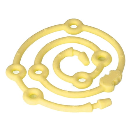 

Baby Strap Food Grade Silicone Material Chain Reusable For Travel Blue Yellow Pink